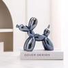 11cm Creative Balloon Dog Abstract Ceramic Ornament Sculpture Study Room Statue Home Office Accessories Decoration Gift