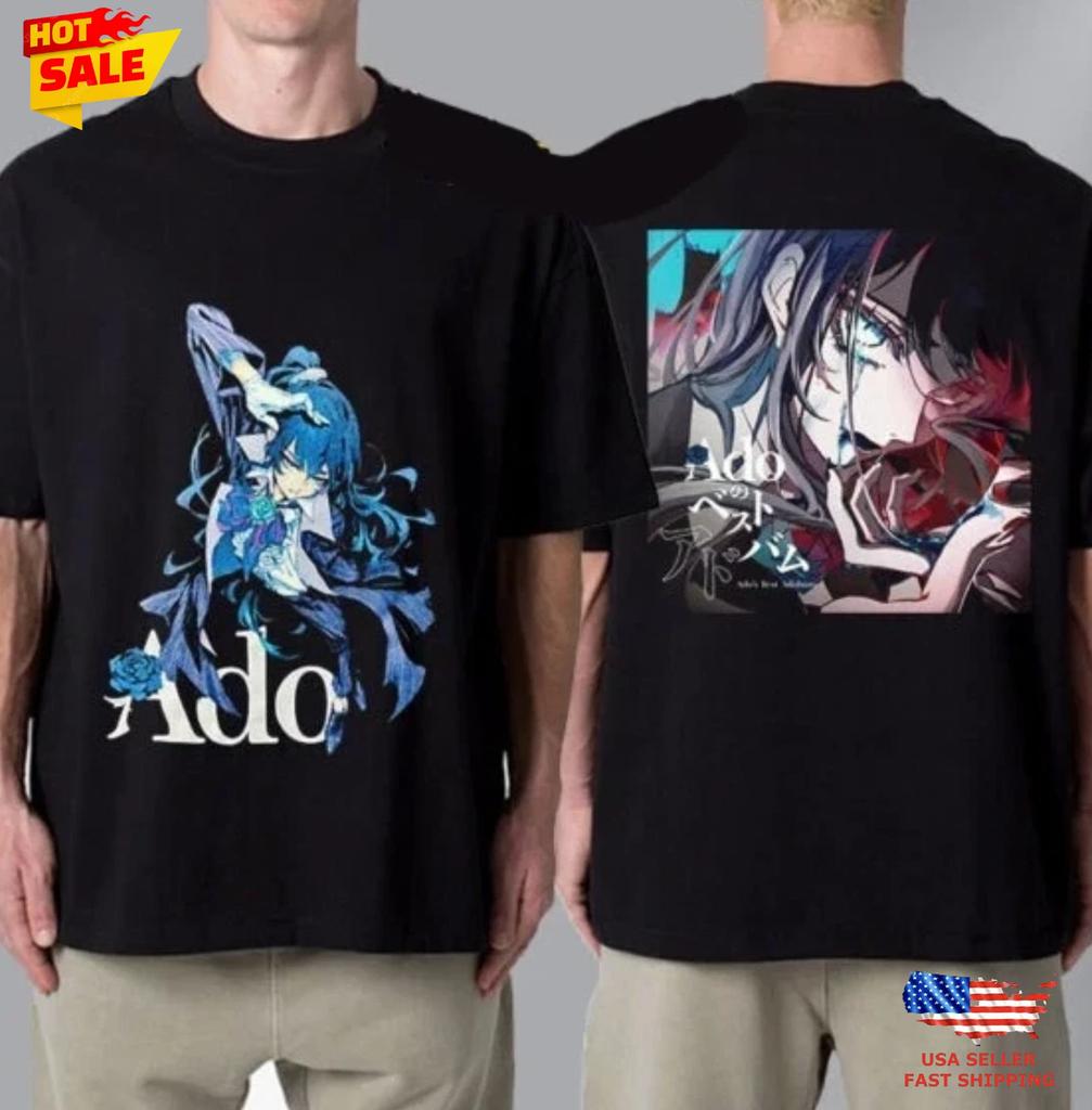 Ado World Tour 2025 Merch Tee Ado x Hot Topic Ado’s Best Adobum Unisex T-Shirt