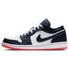 Air 1 Retro Low 'Obsidian Ember Glow' Мужские 553558-481