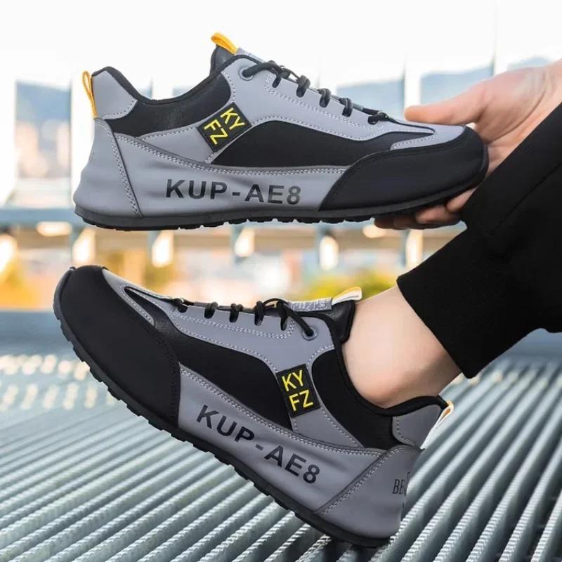 Модная мужская повседневная обувь, новые модные высококачественные мужские кроссовки, повседневная обувь для отдыха на открытом воздухе, мужская удобная дышащая нескользящая обувь для бега
