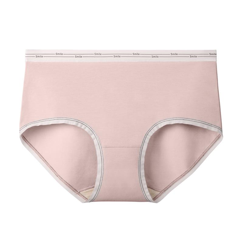 Ladies Spring and Autumn Pure Cotton Breathable Antibacterial Waist Triangle Briefs