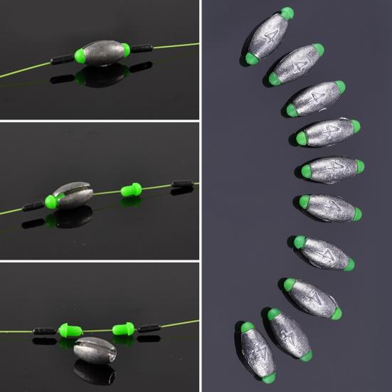 10 шт. Грузила для рыбалки, рыболовные снасти и аксессуары для морской рыбалки на открытом воздухе
