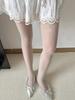 Love White Stockings Women'S Ultra-Thin 0D Pure Lolita Anti-Hook Pantyhose Lengthened Without Falling Off Sexy Black Silk