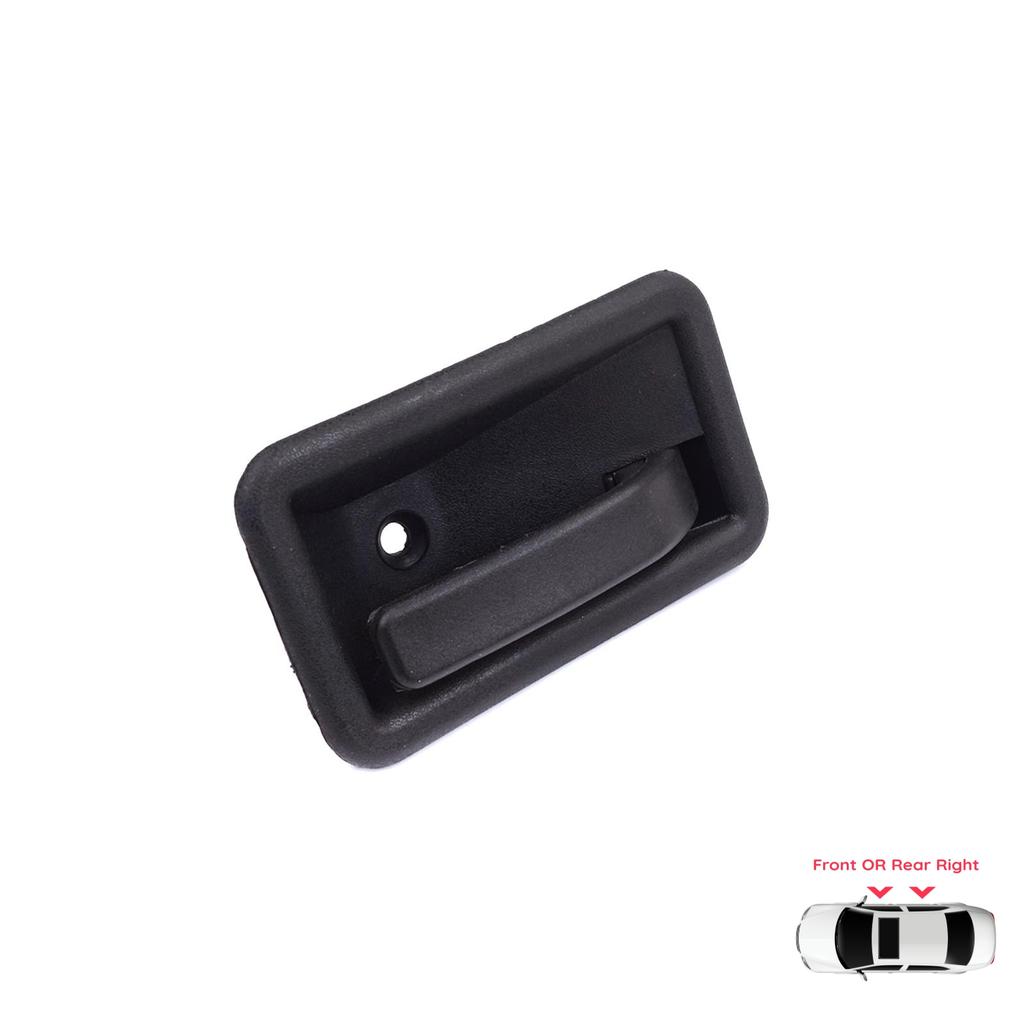 EDP1441-2 Front or Rear Right Interior Door Handle Opener Black for Renault 19 Phase 2 1992-2000 Clio MK1 1990-1999 7700813586