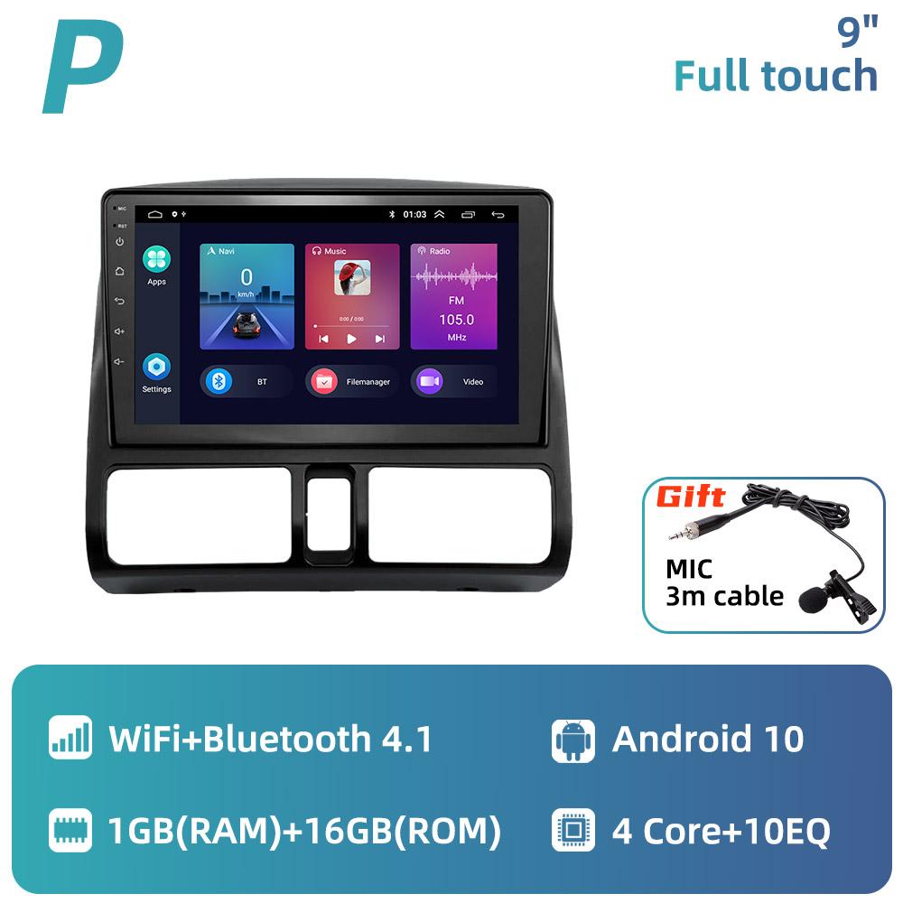 For Honda CRV CR-V 2001-2006 Car Radio Multimedia Player Navigation WIFI FM BT GPS Autoradio Head Unit 2 Din Android Car Stereo