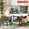 Декоративные наволочки на подушки LEGO на тему баскетбола Чехол для подушки с узором Подходит для дивана Спальни Автомобиля Наволочка