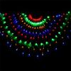 Фестиваль 3.2*0.6M 420LED 3 гирлянды павлинов уличная сетка светодиодная гирлянда Рождественская свадьба Новый год декоративная гирлянда лампа