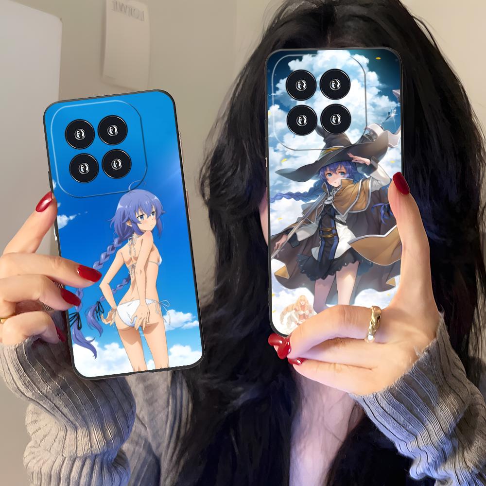 Чехол для мобильного телефона Mushoku Tensei Roxy для Xiaomi 15 14 13 12 Mi 11 T Ultra Lite Pro S X 5G Цветной Печатный Чехол Чехол Роскошный