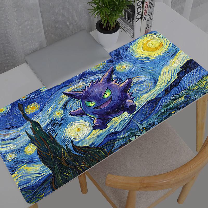Mouse Pad Anime Pokemon Pikachu durable new Gaming Accessories Large Carpet Gamer PC Computer Keyboard Desk Mat Mausepad
