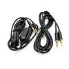 3.5mm Audio Cable Volume Control Headset Splitter Male to Male Audio Cord Wire for Astro A10 A40 A30