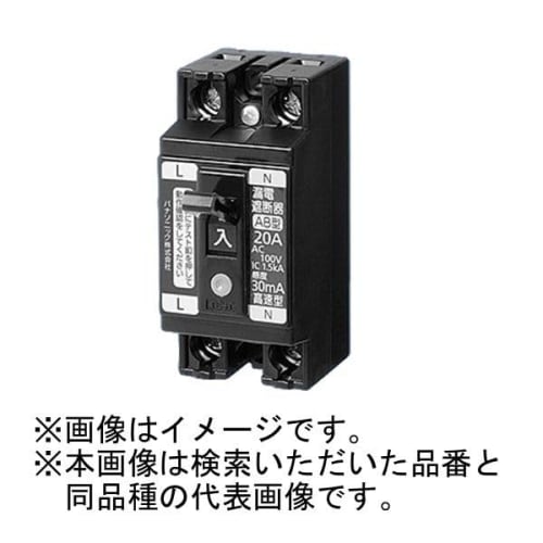 Panasonic Small Earth Leakage Breaker 2P1E with O.C 15A 15mA BJS1521N