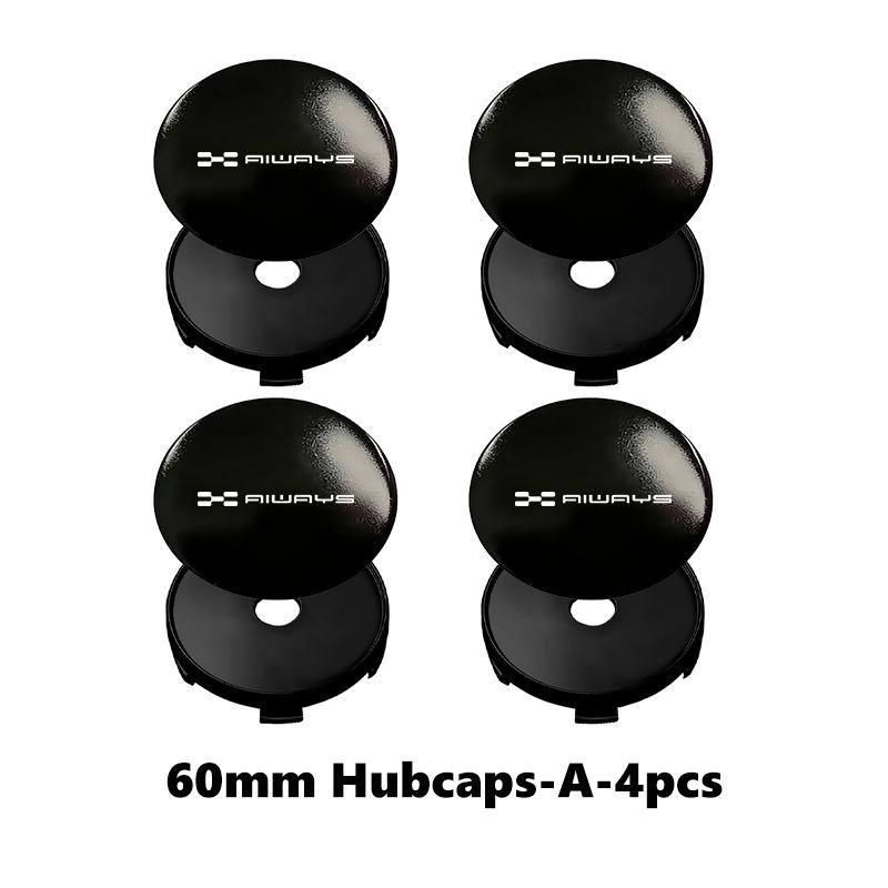 For Aiways 4pcs Car Wheel Center Hub Caps Sticker Auto Emblem Wheel Center Cap U5 PRO SE Bj U6 U7 Ion Nathalie 2020 2021 2022