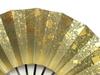 Kyoto Dance 9 5 Сделано в черном цвете, двойной, для японских танцев, в коробке, веер, фантазия, золото, см, минут, Япония, Киото, кость, двусторонний, танец, танец,