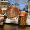 400ml Capacity Moscow Water Mule Thickened Design Copper Beer Mug Pure Copper Mug  Home Use