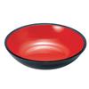 Soba Kneading Black with Red 6 Shaku Diameter X Made In Japan J-kitchens Bowl, Interior, (1.6 Ft) 48.1 10.8 Cm,