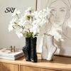 Ballet Pointe Shoe Decor Shoes Flower Vase Modern Floral Arrangement Table Centerpiece Abstract Art Dancing Unique Decorative for Coffee Office Shelf