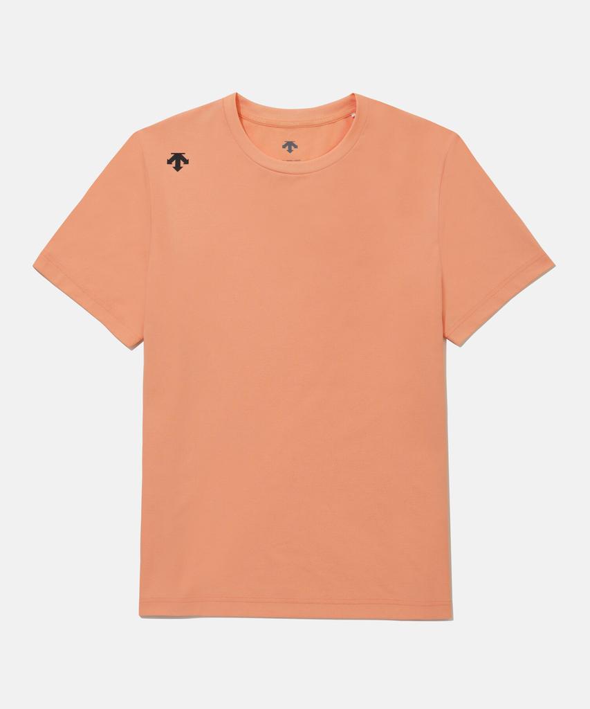 DESCENTE Прочная футболка с коротким рукавом Коралловая Sr323Uts71