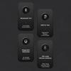 with Mic Neckband Headphones Waterptoof Sports Headsets Wireless Bluetooth Earphones  Sports