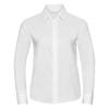 Russell Collection Womens/Ladies Classic Oxford Long-Sleeved Shirt