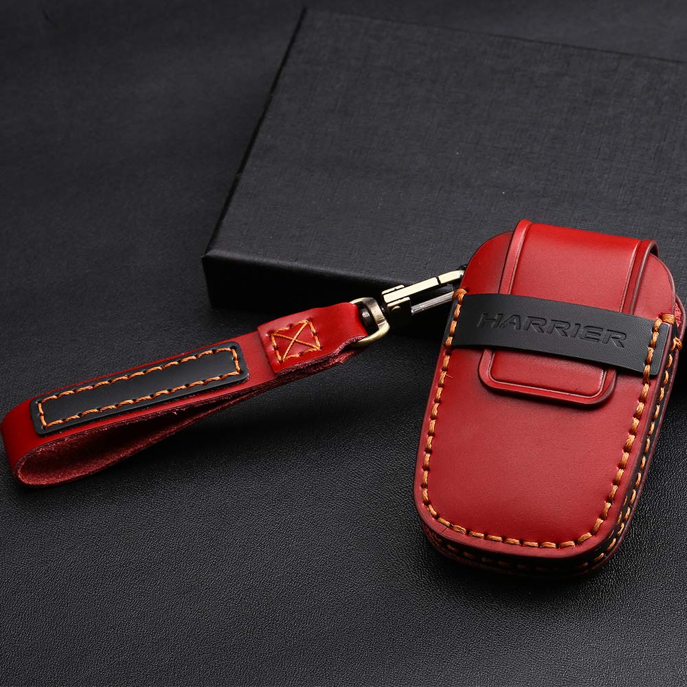 LEXLEY Новый чехол для ключей для Toyota Harrier 80 серии, чехол для ключей из натуральной кожи, ключ