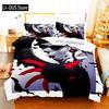 Black Clover Bedding Set Single Double Full Queen King Size Anime Duvet Cover Set For Adults Boys  Quilt Cover Pillowcase