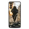 Военный Армейский Спецназ Чехол для Телефона Для Samsung Galaxy S26 Ultra S25 Plus S24 FE S23 S22 5G S21 S20 Чехол Черный Мягкий