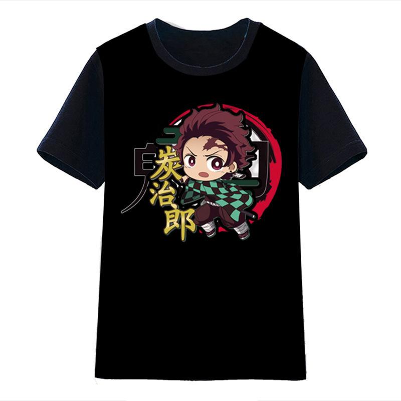 Детские футболки, футболка для мальчиков с рисунком аниме, футболка с 3D-принтом, модные повседневные топы с принтом, летняя одежда с короткими рукавами