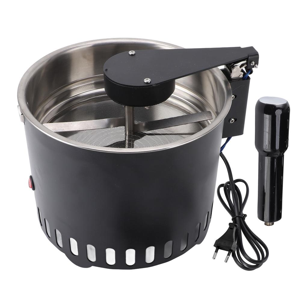 Rotating Coffee Bean Cooler Stainless Steel Filter Screen High Suction Force Electric Roasting
