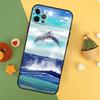 Чехол Дельфин для iPhone 13 12 Mini 11 14 16 15 Pro Max 7 8 Plus X XR XS Max Задняя крышка