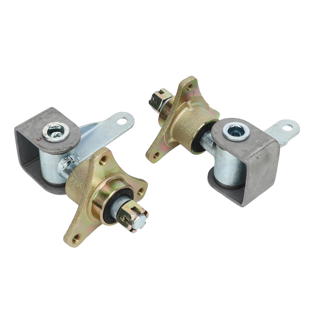 17mm 3 Stud Front Wheel Hubs Steering Spindle Steel Alloy for 6in Tires Quad Bike ATV Go Kart