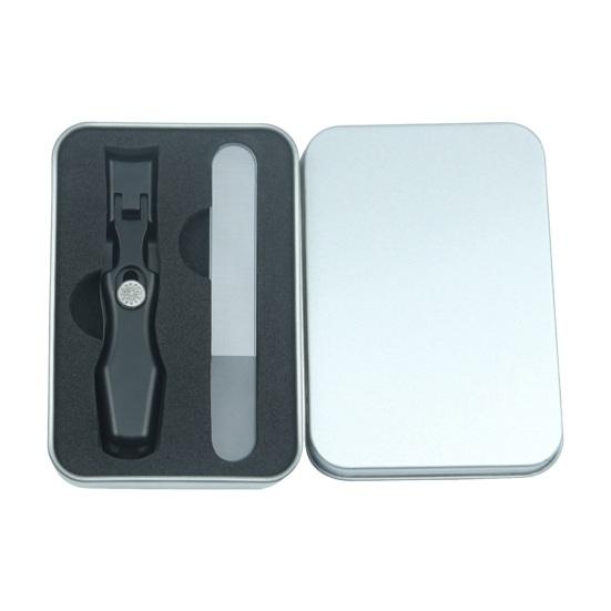 Кусачки для ногтей со стеклянной пилочкой, сверхострые, прочные, для пожилых людей, немецкие кусачки для ногтей из нержавеющей стали для толстых ногтей