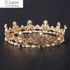 Королевские королевские королевские свадебные тиары и короны свадебные винтажные головные уборы женские выпускные украшения для волос свадебные украшения для волос аксессуары