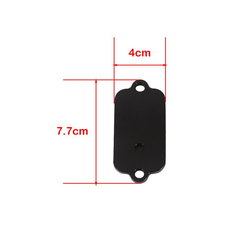 For SUZUKI V-STROM 1000 2002-2012 SV 1000 S/N 2003-2007 For KAWASAKI KLV 1000 2004-2006 Motorcycle Smog Block Off Plates Cover