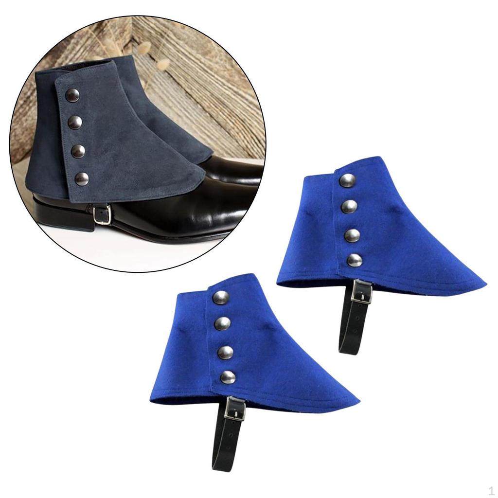 Гангстерские гетры на день рождения в винтажном стиле 1920-х годов, средневековые пиратские бахилы