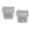 2 Pcs Adult Cloth Diaper Nappy Washable for Disability Incontinence XL Gray