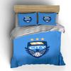 "Manchester City Blue Bedding Set" Bedding Duvet Cover Set Duvet Cover Pillowcases  (1 * Duvet Cover 2 * Pillowcases, without duvet insert)