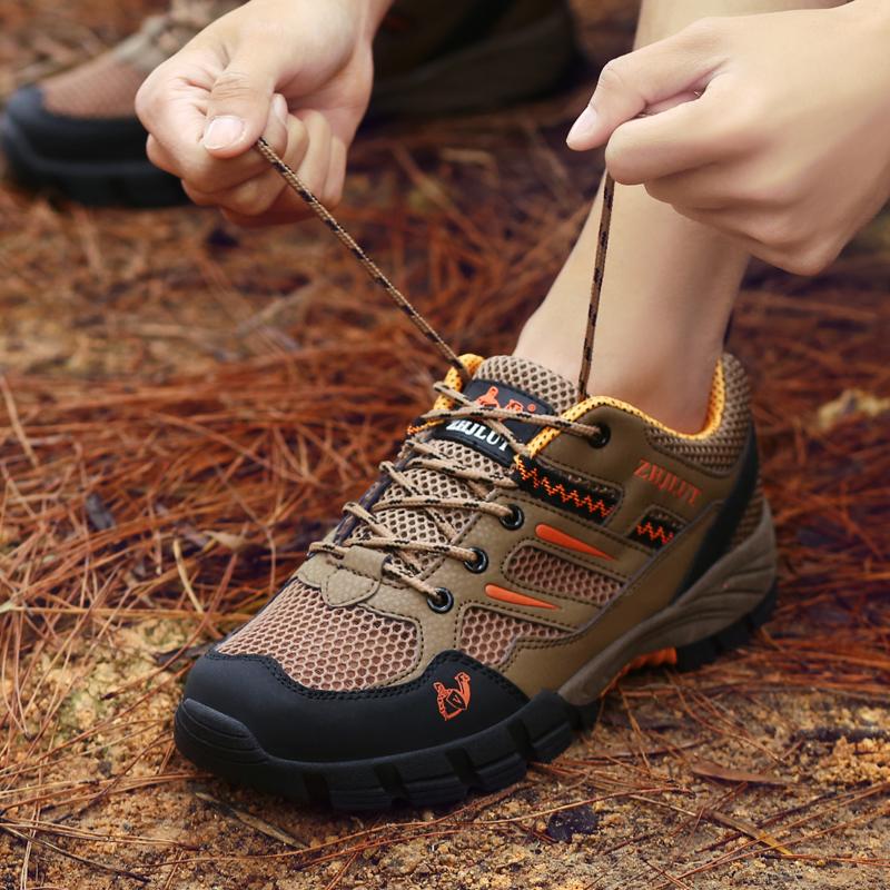 Summer Men's & Women's Casual Shoes Outdoor Mesh Sneakers Non-slip Trekking Hiking Footwear Running Shoes