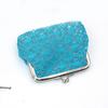 Women Lace Coin Purse, Mesh Small Change Purse, Kiss Lock Closure Pouch for Coins Cash Cards Lipstick