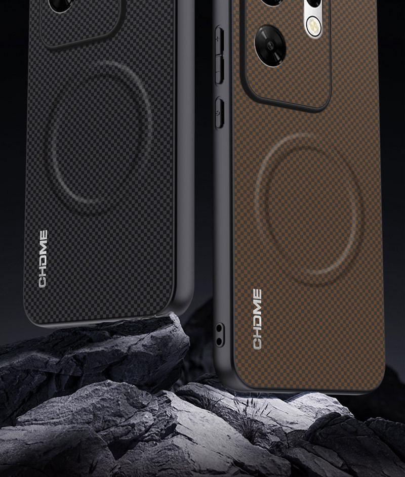 Полностью закрывающий магнитный защитный чехол для телефона Infinix Zero30 5G