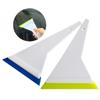1Pcs Window Tint Tool Car Windshield Squeegee With Insert Rubber Blade Windows Glass Film Installation Scraper Water Wiper