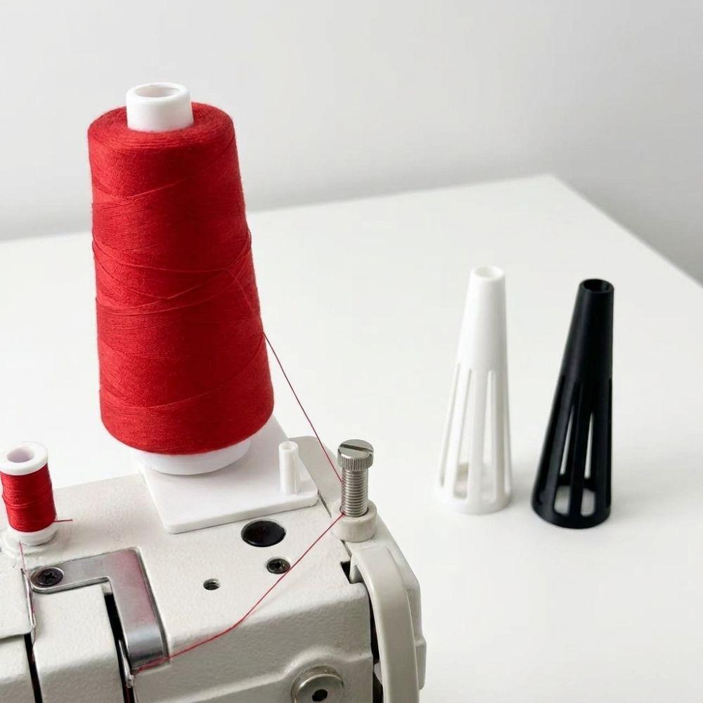 Anti-Wobble Cone Thread Spool Holder 3D Printed Thread Spool Stabilizer Stand Home Garment Making