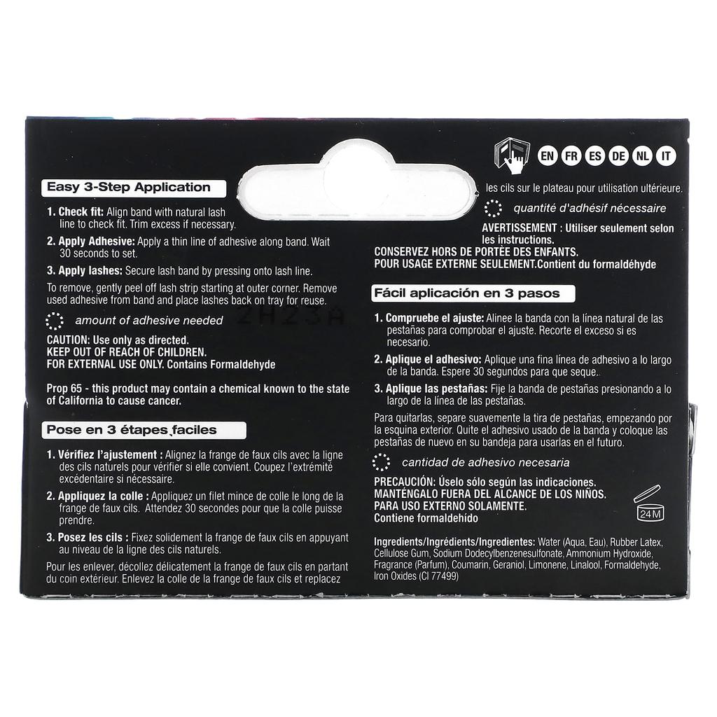 Lashgrip, Dark Glue for False Eyelashes, 7G(0.25Oz)