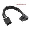 Graphics Card Elbow Cable PCIE 8pin Cable, Graphics Card Connection Left And Right Bends Chassis Cable