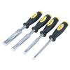 Bluespot Tools Chisel Set Double Color Handle Set, 4 Piece