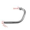 CG125 / WY125 Motorcycle Exhaust Pipe Before Retro Retrofit Exhaust Pipe with Accessories