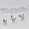 (1+1) Fashion Circle Ring Piercing One Side Sale