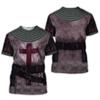Good-looking Templar 3DT shirt printing clothing Harajuku short-sleeved best-selling summer new arrival new