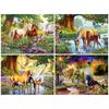 5D Diamond Painting Horse Rhinestone Kit Full Square Round Drill Diamond Embroidery Animal Cross Stitch Handmade Gift