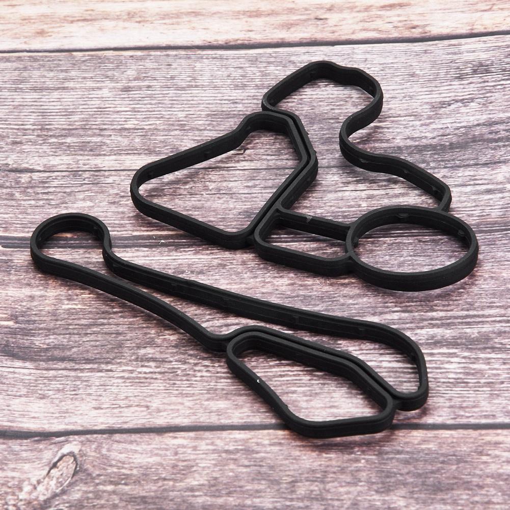 1 Set Engine Oil Filter Housing Gasket for BMW 11428637821 11428637820