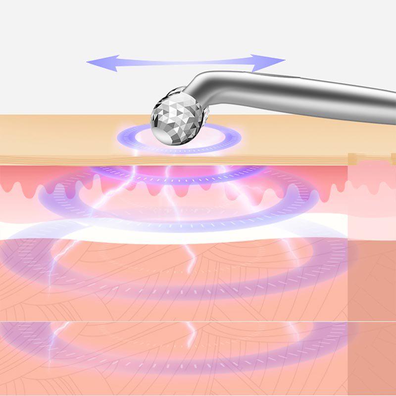 3D роликовый массажер для лица